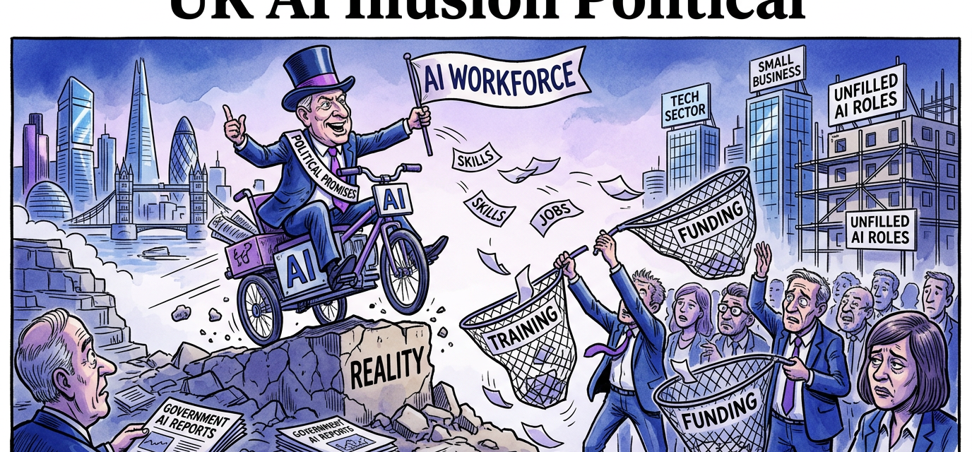 The UK AI Illusion: Why Political Promises Won't Build Your Workforce