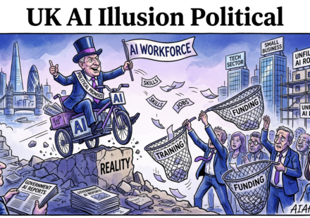 The UK AI Illusion: Why Political Promises Won't Build Your Workforce