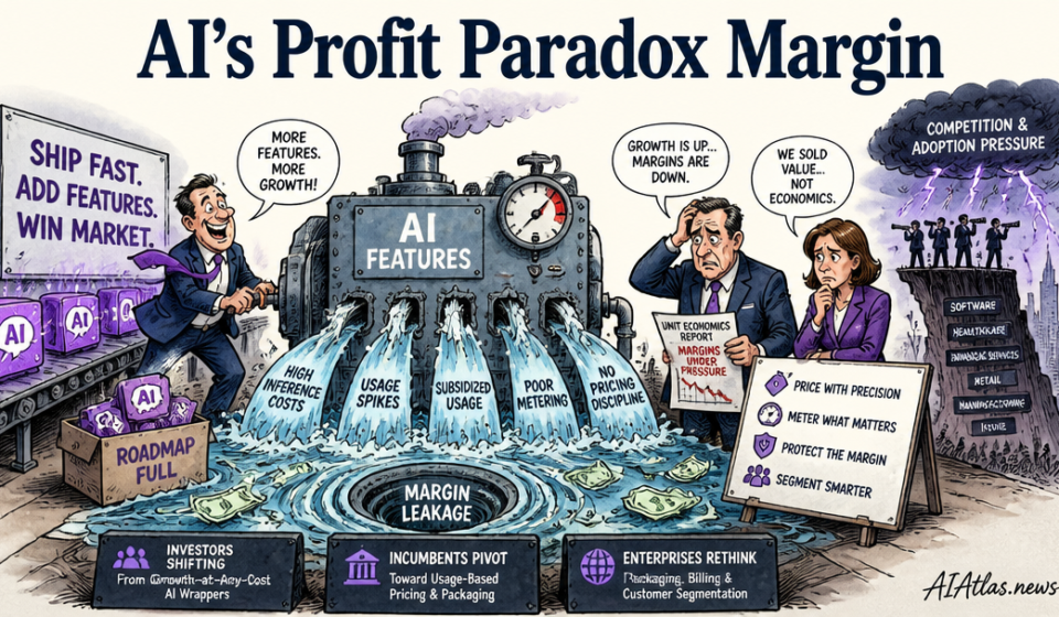 AI’s Profit Paradox: The Margin Crisis Hiding Inside Every ‘Smart’ Feature