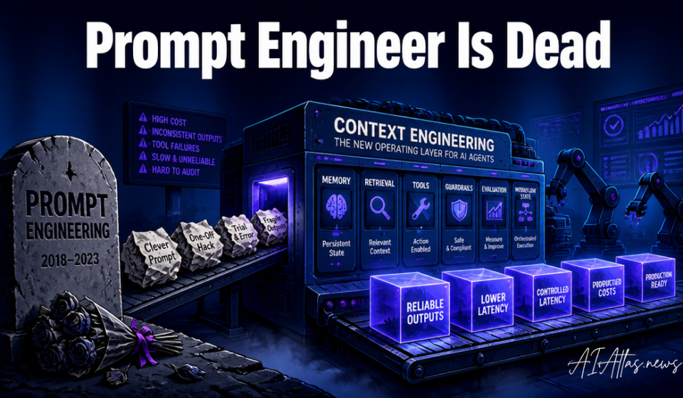 The Prompt Engineer Is Dead: Context Engineering Is the New Operating Layer for AI Agents