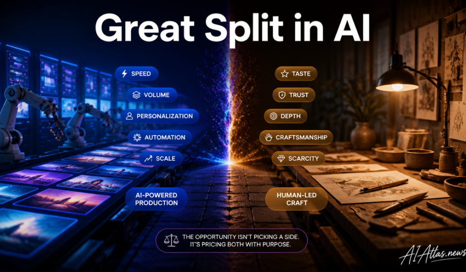 The Great Split in AI Design: Why Human Craft Is Becoming a Premium Asset
