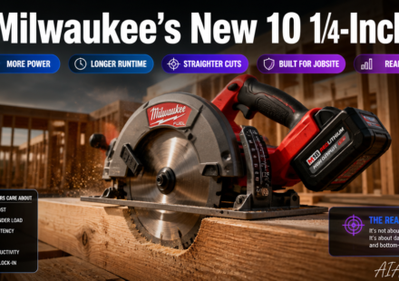 Milwaukee’s New 10 1/4-Inch Rear-Handle Circular Saw Raises the Cordless Bar, But the Real Test Is Jobsite ROI