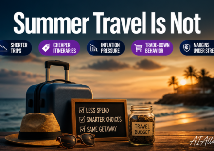 Summer Travel Is Not a Consumer Strength Signal — It Is a Pricing Stress Test