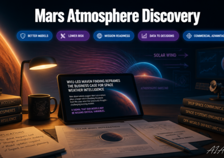 Mars Atmosphere Discovery Reframes the Business Case for Space Weather Intelligence