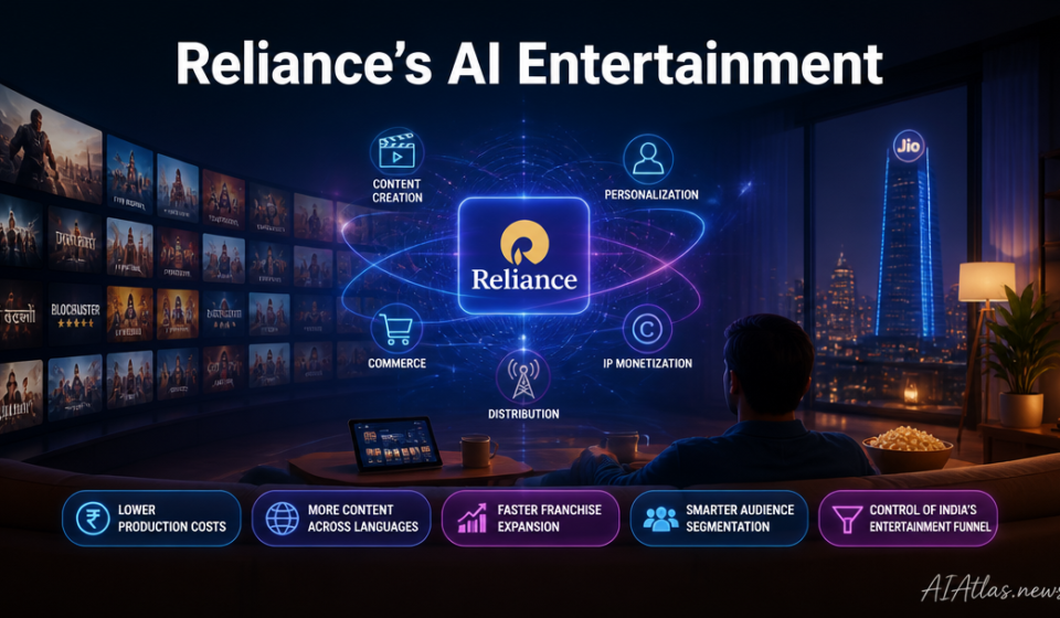 Reliance’s AI Entertainment Push Is Really a Distribution Power Play
