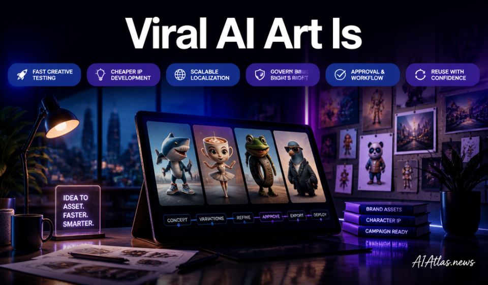 Viral AI Art Is Becoming a Low-Cost Brand Asset Engine, Not Just Internet Noise
