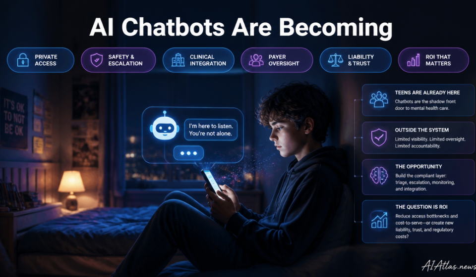 AI Chatbots Are Becoming the Shadow Front Door to Teen Mental Health Care