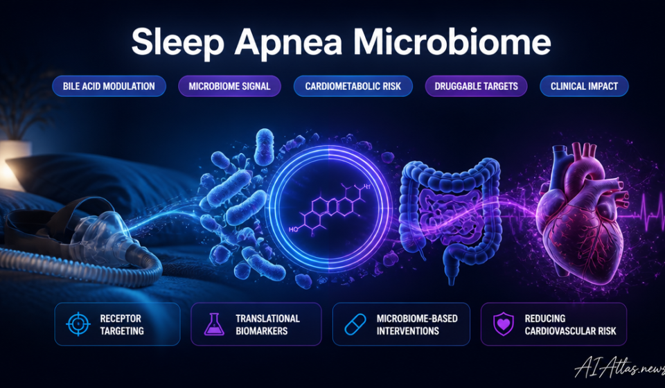 The Sleep Apnea Microbiome Breakthrough Is Really a Cardiometabolic Drug Discovery Signal