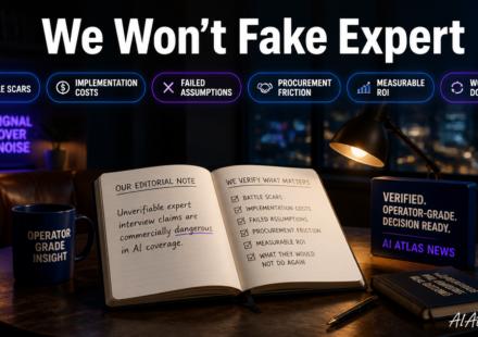 Why We Won’t Fake Expert Interviews Just to Chase the AI News Cycle