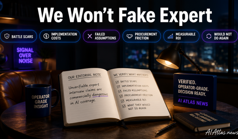 Why We Won’t Fake Expert Interviews Just to Chase the AI News Cycle
